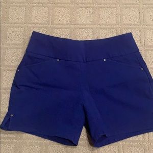 Blue shorts